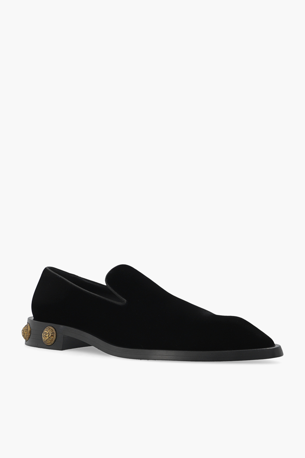 Balmain 'Coin' loafers | SchaferandweinerShops | balmain red